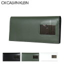 カルバン・クライン 長財布 メンズ シーケー カルバンクライン 長財布 本革 レザー メンズ 837605 バンシー CK CALVIN KLEIN かぶせ 牛革[DL10]