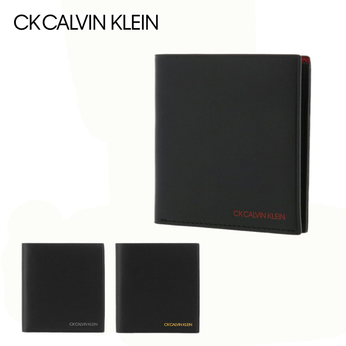 カルバンクライン 財布（メンズ） シーケー カルバンクライン 財布 二つ折り メンズ ゲイン 825612 CK CALVIN KLEIN 本革 レザー