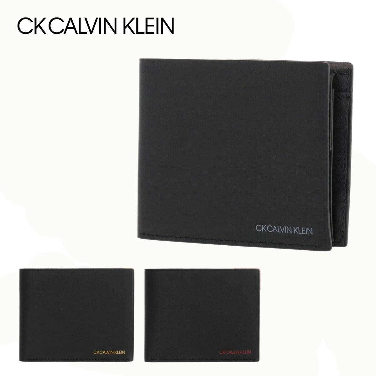 【全品10倍｜6/11 2時迄】シーケー カルバンクライン 財布 二つ折り メンズ ゲイン 825613 CK CALVIN KLEIN 本革 レザー