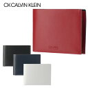 【SALE】シーケー カルバンクライン 財布 二つ折り 薄型 メンズ フォーカス 852604 CK CALVIN KLEIN 本革 レザー [DL10][春財布][即日発送]