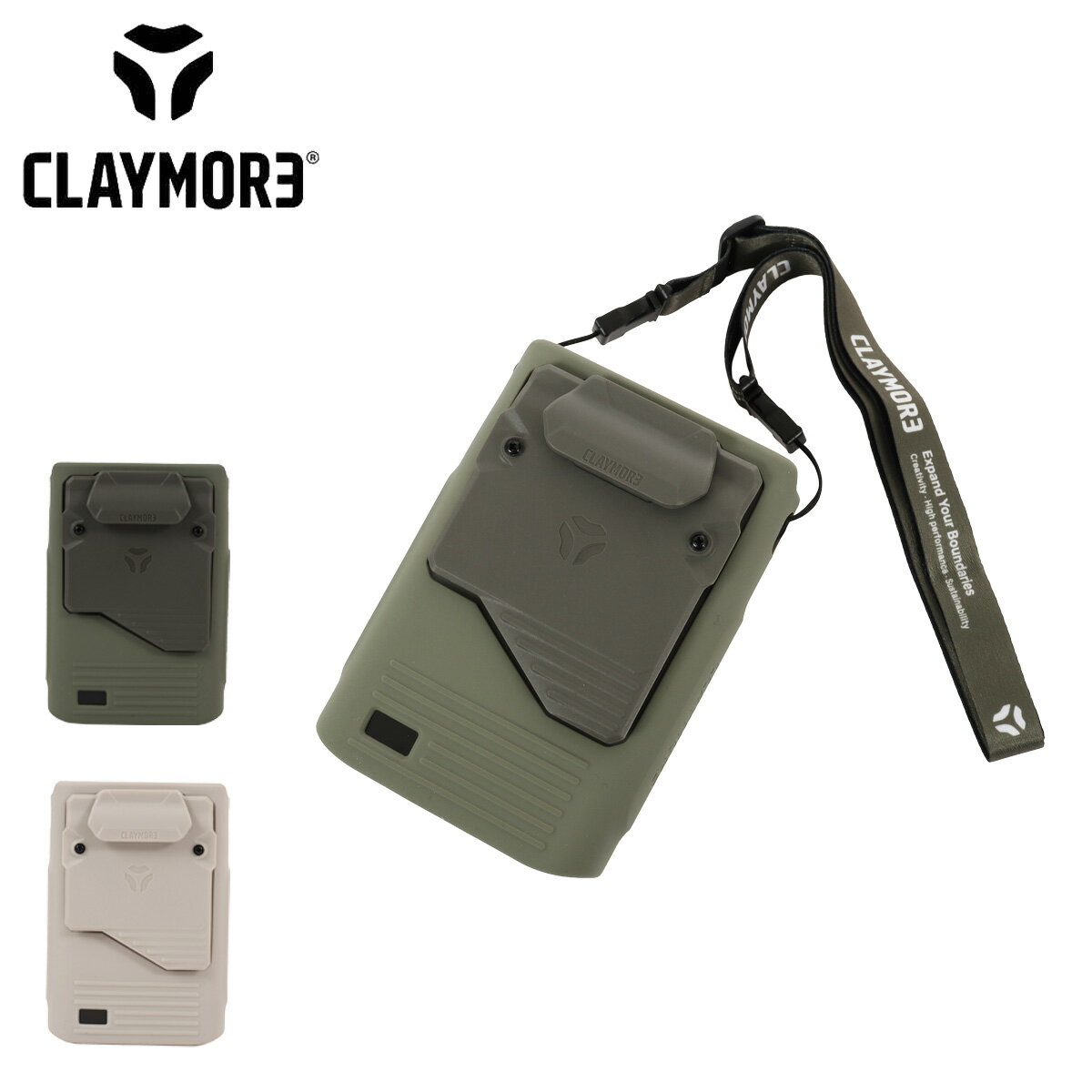 クレイモア クリップファン 扇風機 メンズ レディースCLFNCL01 CLAYMORE コンパクト 持ち運び 最大17時間連続使用 サーキュレーター アウトドア キャンプ[即日発送] GW 新生活