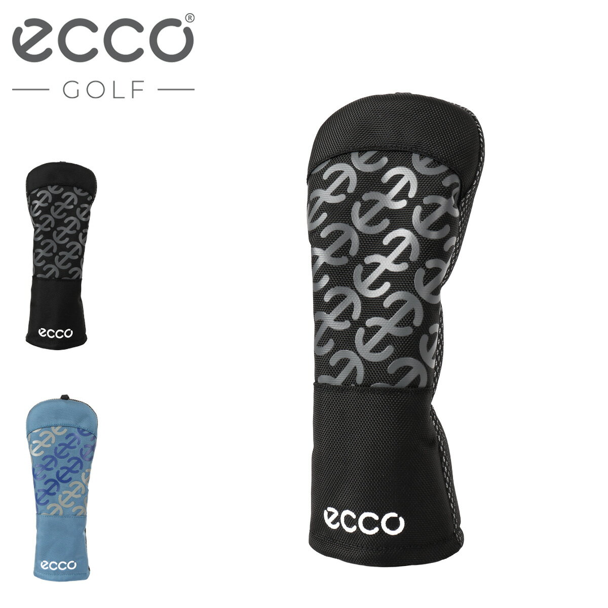 エコー ゴルフ フェアウェイカバー ヘッドカバー メンズ ECF006 ECCO FW用 ダイヤル式 ...