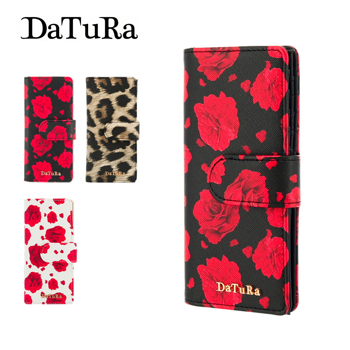 【全品10倍 5/30 24時迄】【SALE】ダチュラ カードケース ベルサイユ レディース DTR-514 DaTuRa 縦型 花柄 バラ 当社限定 別注モデル 薄型 スリム 二つ折り 大容量 ポイントカードケース クレジットカードケース カード入れ 定期入れ カードホルダー 手帳型[即日発送]