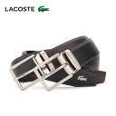 LACOSTE ベルト メンズ ラコステ ベルト メンズ LB84660 LACOSTE 本革 レザー ビジネス [DL10][即日発送]