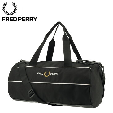 フレッドペリー ボストンバッグ A4 グラフィックパネルバレルバッグ メンズ レディース L8267 FRED PERRY | バレルバッグ 軽量 撥水