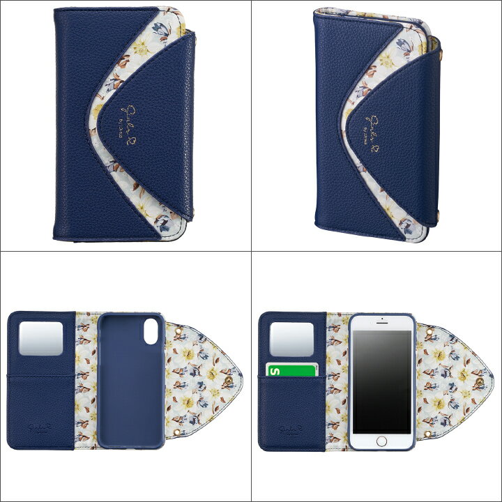 ガールズアイ Girlsi iPhoneX ケース iP8-GI08 【アイフォン スマホケース レディース 手帳型 カード収納 ミラー付】[PO10][bef]