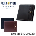 ゴールドファイル 二つ折り財布 メンズ GP10518 GOLD PFEIL OXFORD 札入れ 本革 レザー [PO10]