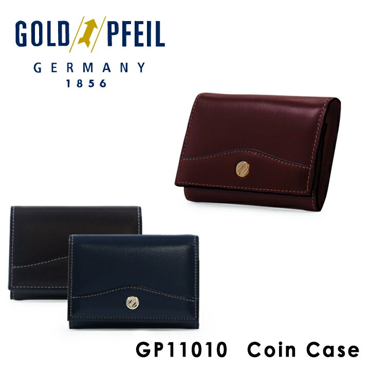 ゴールドファイル 財布 小銭入れ BOX型 メンズ GP11010 GOLD PFEIL OXFORD コインケース 本革 レザー DL10
