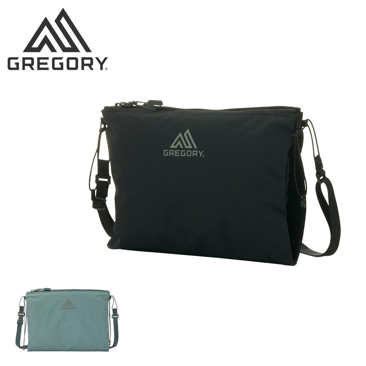 グレゴリー ショルダーバッグ サコッシュ エアロライト 軽量 撥水 ナイロン GREGORY AEROLITE ミニショルダーバッグ アウトドア ボトルホルダー フェス 旅行