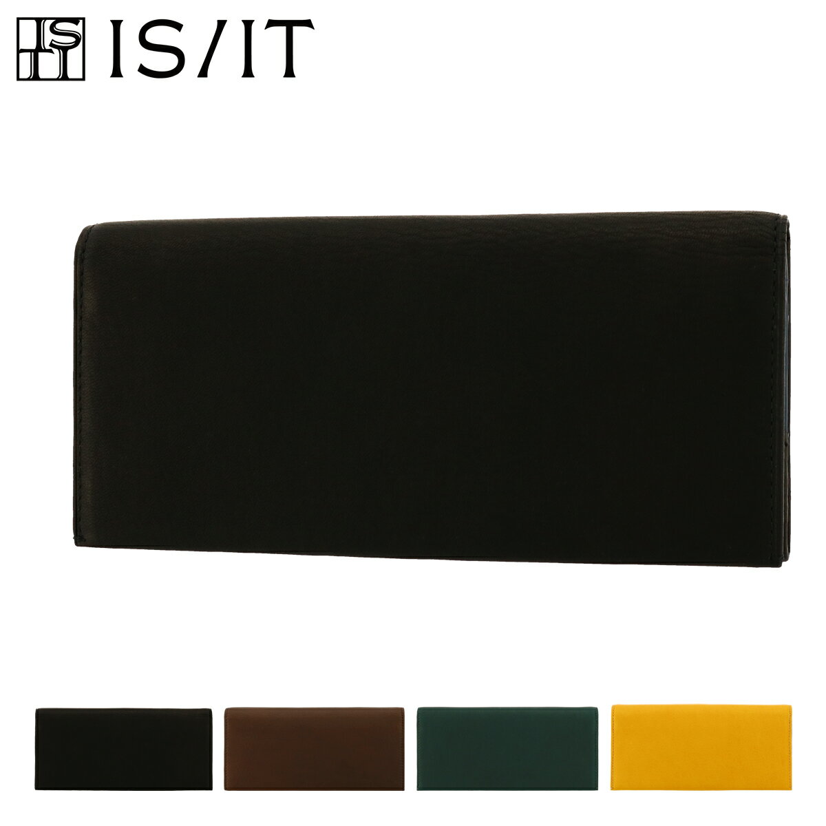 11/25限定！エントリーで10倍★イズイット 長財布 かぶせ ディア メンズ 980614 IS/IT ISIT ディアスキ..