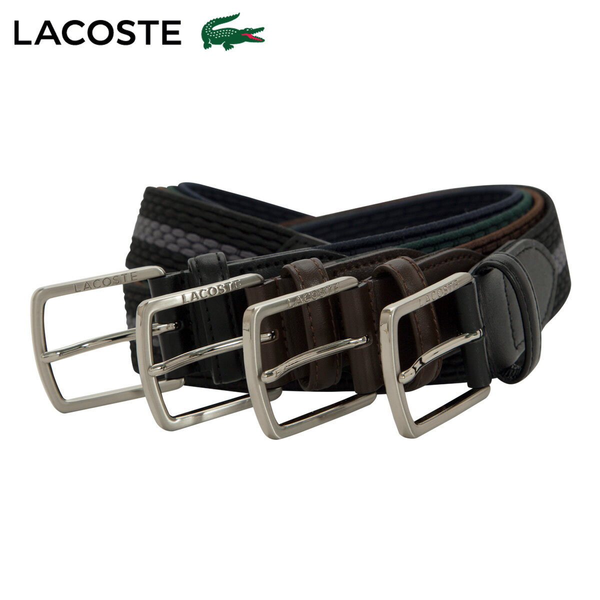 LACOSTE ベルト メンズ ラコステ ベルト メンズ LB62390 LACOSTE カジュアル ビジネス[DL10]