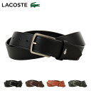 【全品10倍★5/7(水)0時迄】ラコステ ベルト 本革 メンズ LB65610 LACOSTE 牛革 レザー 日本製 ビジネス フォーマル