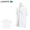 【全品10倍｜期間限定】ラコステ ポロシャツ 半袖 SPORT レディース PF5179L LACOSTE | ポリエステル トップス 無地 ゴルフウェア[PO10][即日発送]