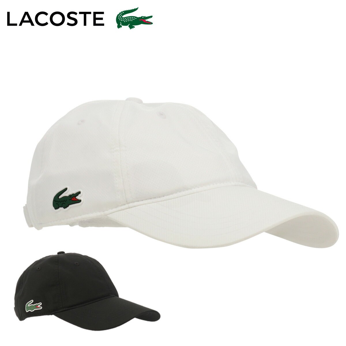 ラコステ 【全品10倍｜5/16 2時迄】ラコステ キャップ 帽子 スポーツ メンズ RK2662-99 LACOSTE[即日発送]