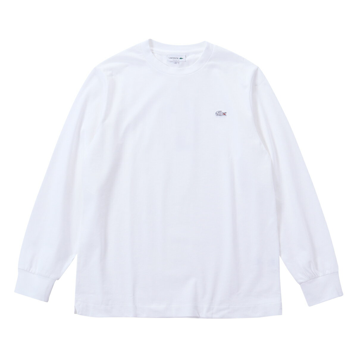 ラコステ Tシャツ 長袖 ロングスリーブ ロンT ベーシック メンズTH5583-99 LACOSTE トップス ロゴ ブランド オーガニックコットン[即日発送]