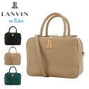 ショルダーバッグ 【全品10倍｜期間限定】ランバンオンブルー ハンドバッグ レディース 本革 レトレ 483720 LANVIN en Bleu | 2WAY ショルダーバッグ ミニショルダー 牛革 レザー[即日発送]