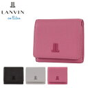 ランバン オン ブルー ミニ財布 レディース ランバンオンブルー 財布 三つ折り 本革 レディース 484254 カリヨン LANVIN en Bleu 三つ折り財布 ミニ財布 コンパクト[即日発送]