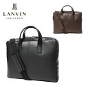 ブリーフバッグ ランバンコレクション ブリーフケース メンズ 日本製 サントル 286502 LANVIN COLLECTION ビジネスバッグ 本革 レザー[DL10]