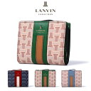 【全品10倍｜期間限定】ランバンコレクション 二つ折り財布 フェリアパース レディース 65-6503 6513 LANVIN COLLECTION コンパクト 母の日