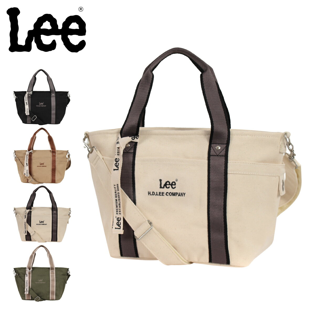 【全品10倍｜5/9 20時～期間限定】Lee トートバッグ 2WAY キャンバス レディース 320-1304 arcana リー ショルダーバッグ DL10 母の日