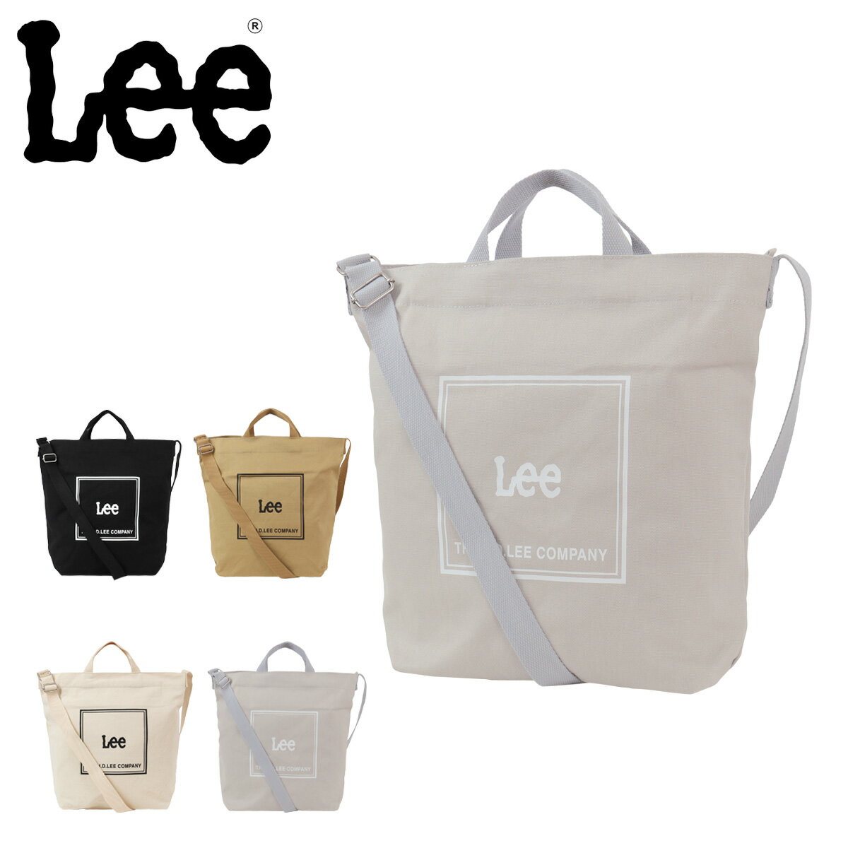 Lee ショルダーバッグ 2WAY キャンバス メンズ レディース 320-1351 elf リー トートバッグ[PO10]