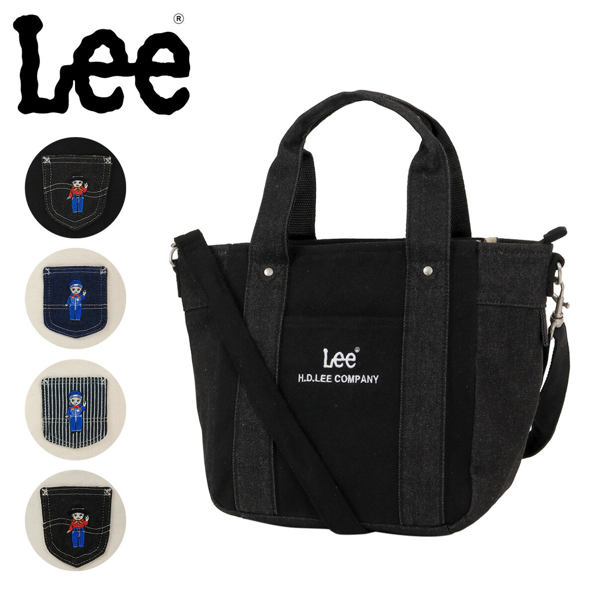 Lee ミニトートバッグ 2WAY キャンバス デニム バディー Buddy レディース メンズ 320-1405 リー ショルダーバッグ ハンドバッグ
