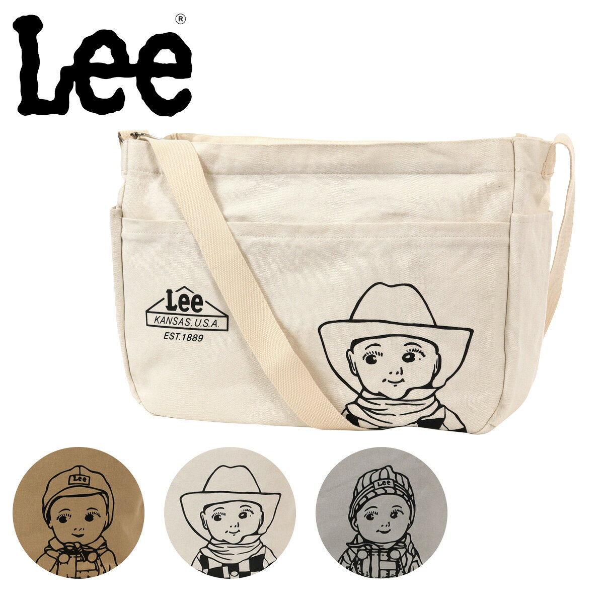 【全品10倍★3/11(水)2時迄】Lee ショルダーバッグ キャンバス バディーリー レディース メンズ 320-1432 Buddy II