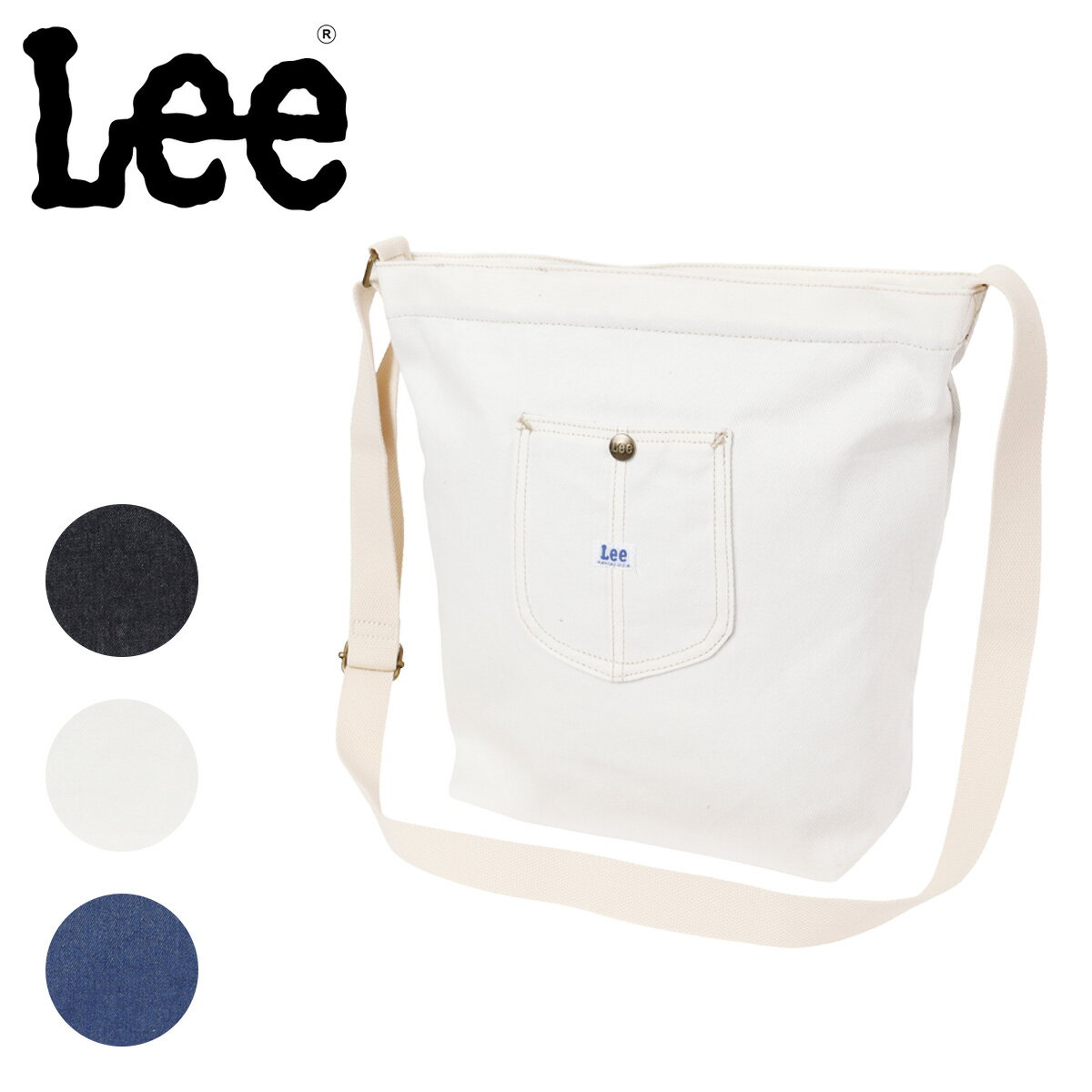 Rakuten - Lee ショルダーバッグ デニム調 メンズ レディース 320-5021 Kate リー ジーンズ[PO10]