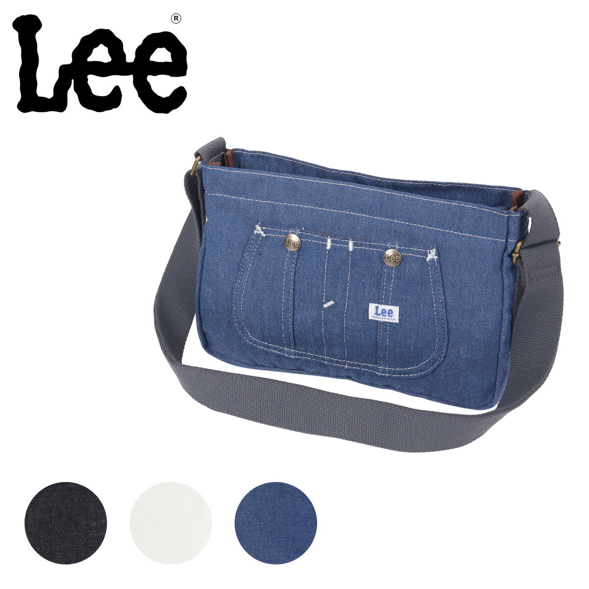 Lee ショルダーバッグ デニム調 メンズ レディース 320-5022 Kate リー ジーンズ ミニショルダー 斜め掛け GW 新生活