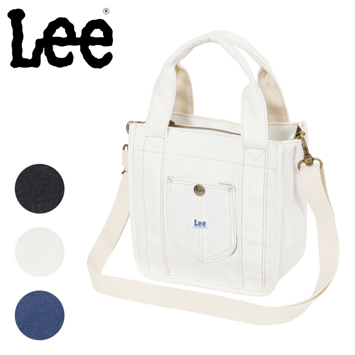 【全品10倍★6/11(木)10時迄】Lee トートバッグ 2WAY デニム調 メンズ レディース 320-5025 Kate リー ジーンズ ショルダーバッグ ミニトート[PO10]