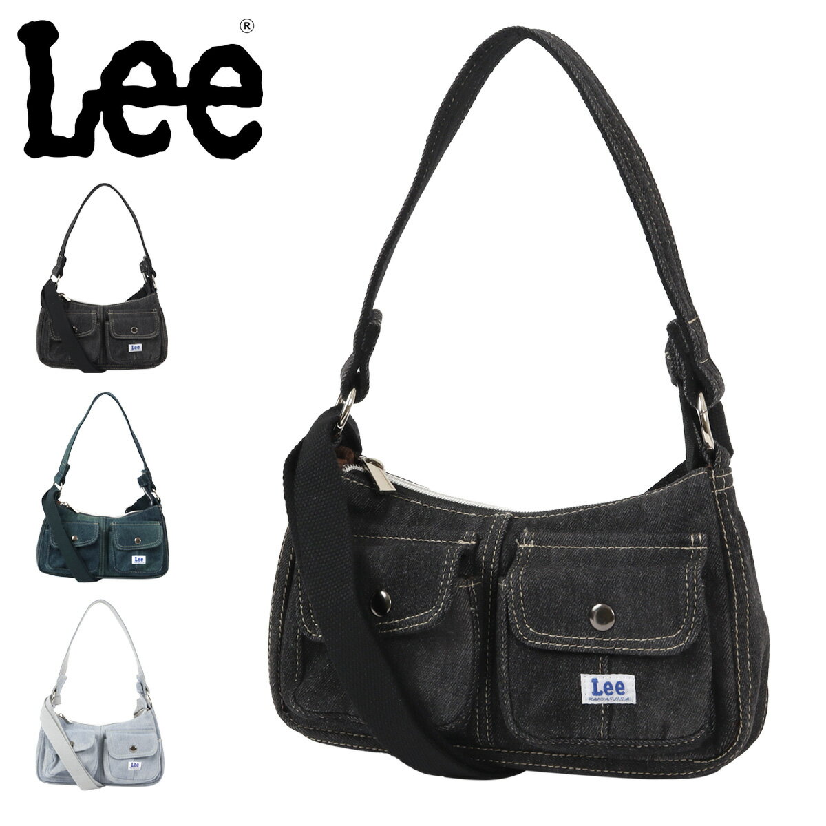 Lee ショルダーバッグ アグネス レディース 320-5510 リー ミニショルダー デニム 小さめ ハンドバッグ コットン GW 新生活