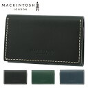 マッキントッシュ ロンドン 三つ折り財布 ミニ財布 ワン メンズ 60033 MACKINTOSH LONDON 小銭入れなし 薄型 牛革 本革 レザー DL10