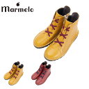 【全品10倍｜5/9 20時～期間限定】マルメロ 編上カラフルブーツ 09-04-20013 marmelo 本革 超軽量 抗菌剤配合撥水加工 レディース[DL10][母の日]