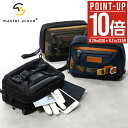 【全品10倍★8/29(金)0時〜】マスターピース ゴルフ ポーチ ラウンドポーチ カートポーチ ゴルフポーチ メンズ 小物入れ 日本製 master piec...