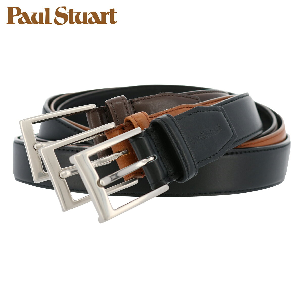 ポールスチュアート ベルト 日本製 SB00412 Paul Stuart 本革 レザー