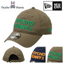 【全品10倍★4/28(月)0時迄】サイコバニー ゴルフ キャップ ニューエラ コラボ 帽子 メンズ レディース PBMG351F Psycho Bunny N...