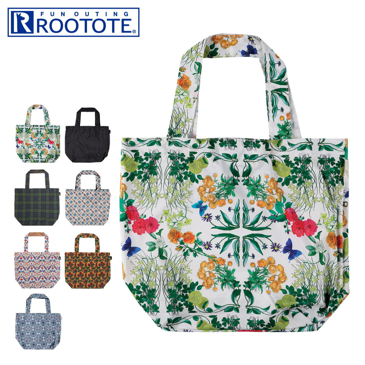 ルートート エコバッグ 折りたたみ コンパクト レディース 3479 ROOTOTE | トートバッグ リバーシブル[PO10][bef]