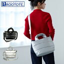 ルートート ハンドバッグ 軽量 2WAY レディース 3683 ROOTOTE フェザールー ショルダーバッグ E ダウン 羽毛 FE.デリ.モダーンーA(4)