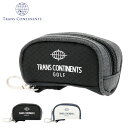 【全品10倍★5/7(水)0時迄】【SALE】トランスコンチネンツ ゴルフ ポーチ ボールポーチ ボールケース ボールホルダー ラウンドポーチ カートポーチ ゴ...