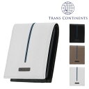 トランスコンチネンツ 二つ折り財布 メンズTCK-042 TRANS CONTINENTS | 小銭入れ 牛革