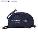 【全品10倍★5/16(金)2時迄】トミーヒルフィガー ゴルフ ボールポーチ シグネチャー メンズ THMG5SEA Tommy Hilfiger ボールケース...