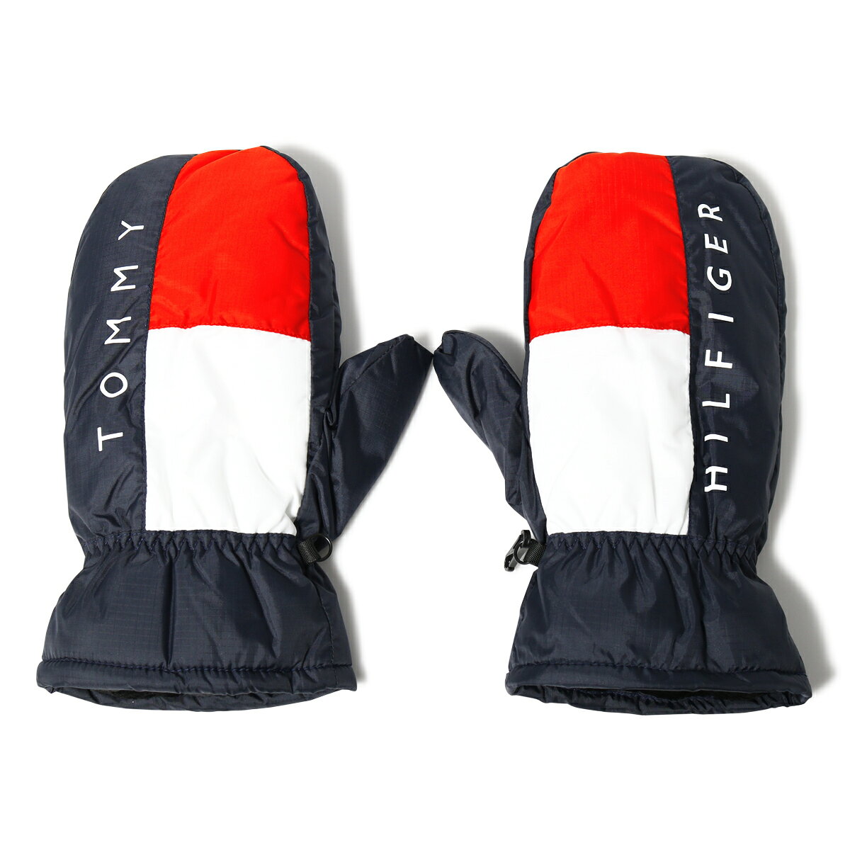トミーヒルフィガー ゴルフ ミトン 手袋 THMG8FM7 Tommy Hilfiger グローブ ハンドウォーマー トリコロール ゴルフウェア 防寒[PO10]