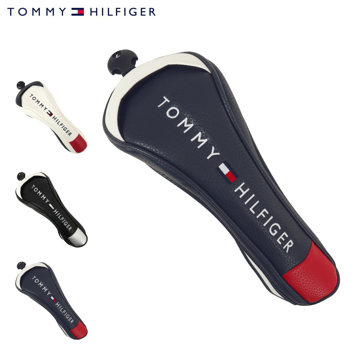 トミーヒルフィガー ゴルフ ヘッドカバー フェアウェイカバー フェアウェイウッドカバー メンズ レディース THMG4SH2 Tommy Hilfiger フェアウェイウッド スリッポン型 ゴルフ 200cc対応[即日発送]