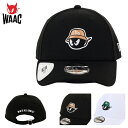 【全品10倍★8/4(月)0時迄】ワック ゴルフ キャップ ニューエラコラボ メンズ レディース072252830 WAAC サイズ調整可能 スポーツ アウトド...