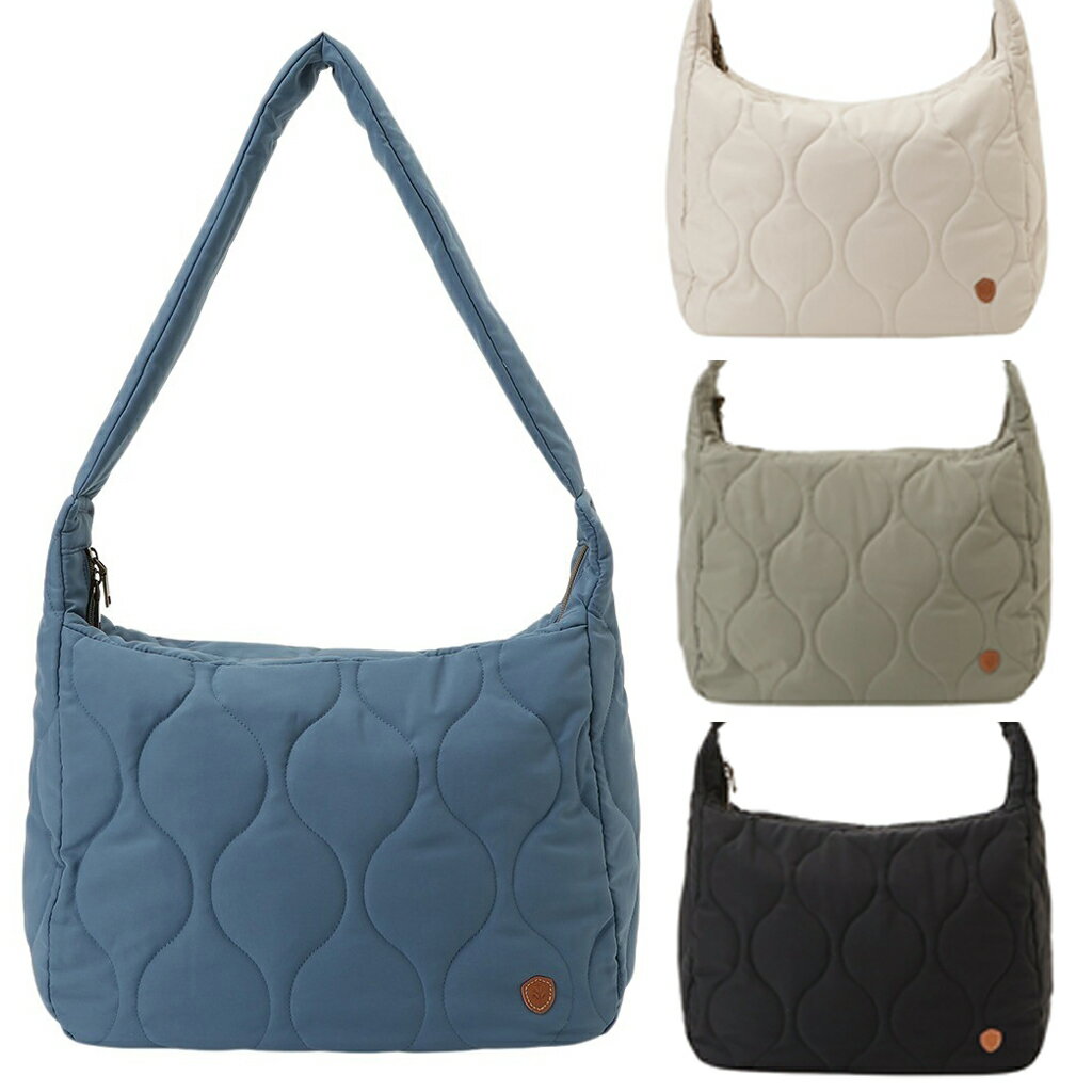【1/24 20時〜★10％OFF】ショルダーバッグ 6229 [chiemi sacs チエミサックス] パデッド キルト シンプル A4サイズ 大容量 レディース