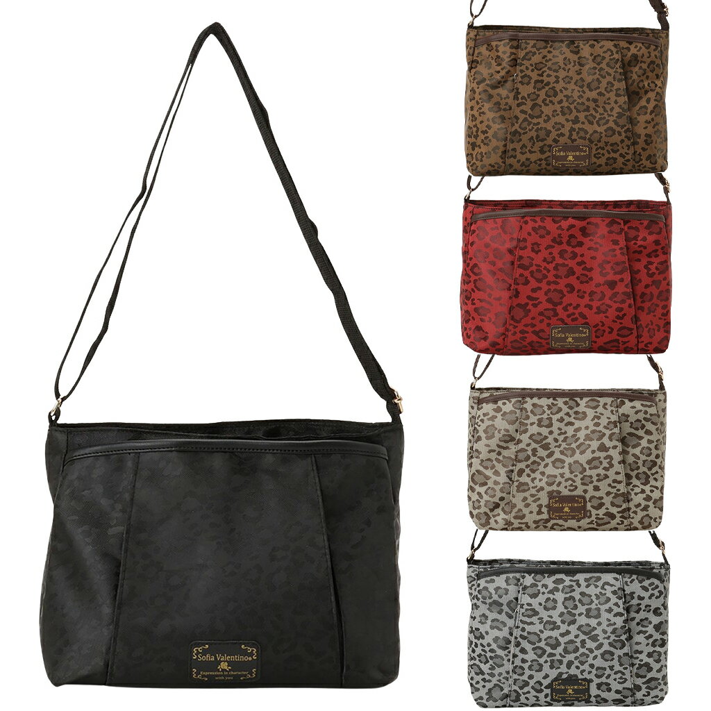 Rakuten - ショルダーバッグ 49A6 [SOFIA VALENTINO ソフィアバレンティノ] 軽い ななめ掛け 小物収納 お出かけ レディース