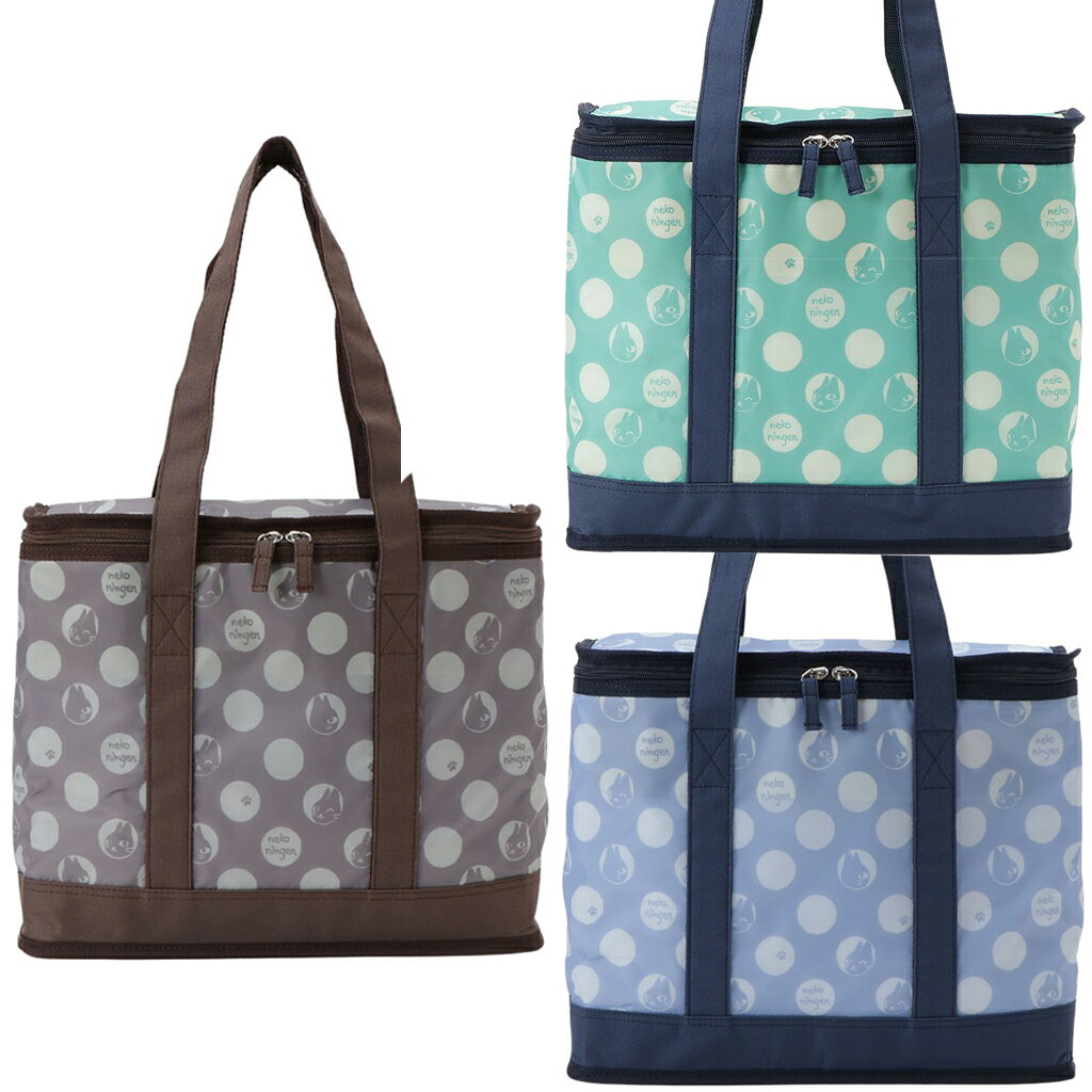 Rakuten - ◆在庫限り◆ 保冷バッグ トートバッグ 5M72 [ネコ人間 nekoningen ねこにんげん] 保温保冷 買い物 レジャー ネコ かわいい レディース