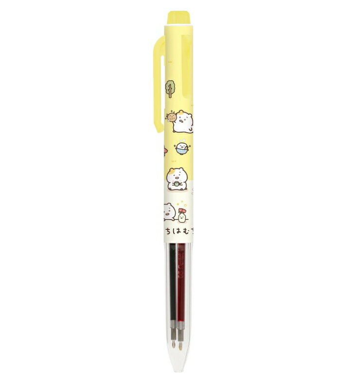 サンエックス　ぺんてる　エナージェルボールペン3C　 まいにちはむちま　PR15201 まいにちの中で落ち込むことってありますよね そんなまいにちだからこそ見つけられる小さい幸せ＝ちまハピズ 『はむちま、小さい幸せと出会う。』シリーズ！ あなたもはむちまと一緒にちまハピズをみつけられますように。 【サイズ】約149×直径11mm 【仕様】0.5mmボールペン 【インクカラー】ブラック・レッド・ブルー 【生産国】日本 対応リフィル：ぺんてるアイプラス エナージェルリフィル(XLRNT) 　　　　　　　アイプラス専用リフィル(XBXST、XPUT) 　　　　　　　スリッチーズリフィル(XBGRN) ※画像はあくまでも商品イメージになります。実際の商品と色や仕様が異なる場合がありますので、予め御了承ください。