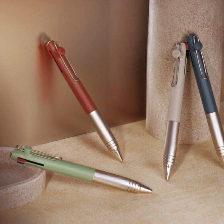 Foto de uni-ball Zento Furomoderu 3 Colour Ballpoint Pen