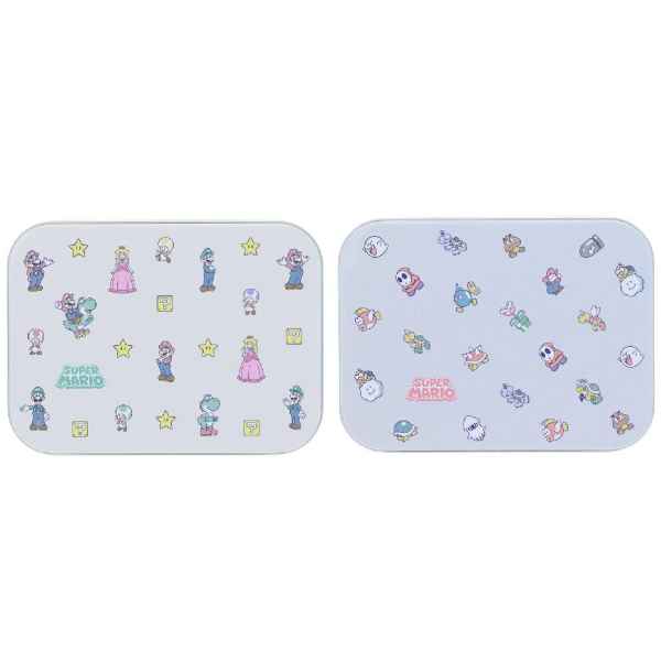 【在庫限りSALE】スーパーマリオ 缶入りメモ マリオ メモパッド メモ 任天堂 味方 敵 ルイージ ヨッシー キノピオ ピーチ姫 クリボー ノコノコ テレサ ...